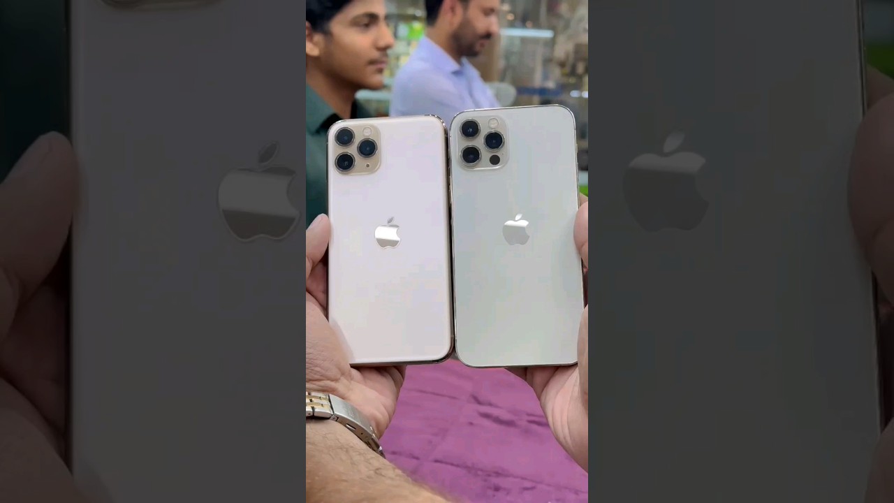 iPhone 11 Pro Vs iPhone 12 Pro Camera Comparison 🔥📸