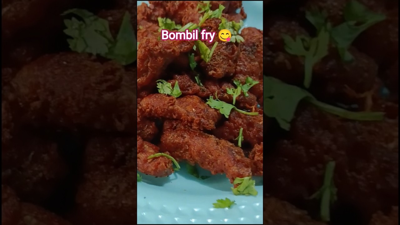 bombil fry restaurant style starter recipe 😋