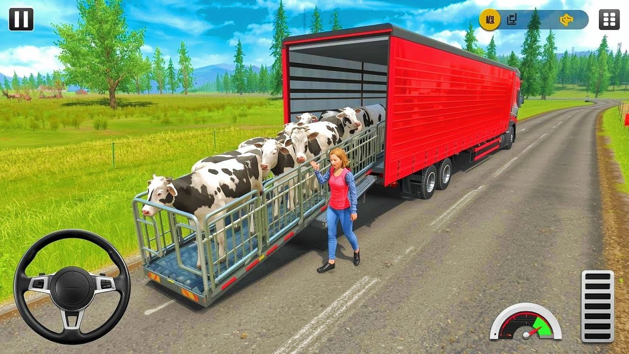 Animal Cargo Transport Mission 🐄🚚 | Impossible Truck Driving Gameplay