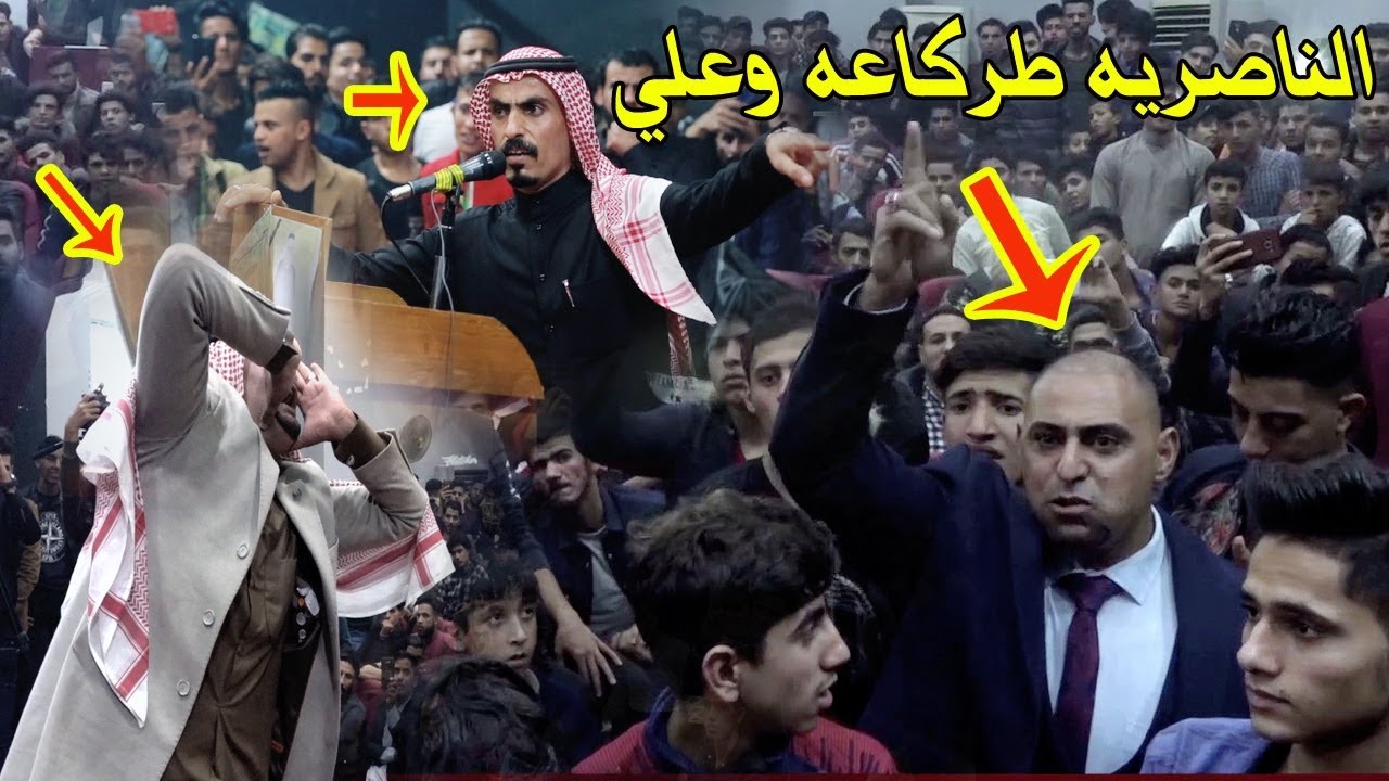 ضيف يزعل ويخرج من المهرجان شاهدوا كريم الحاتمي وفايز البدري ماذا فعلوا | كرنفال ملوحة الابوذية 2018