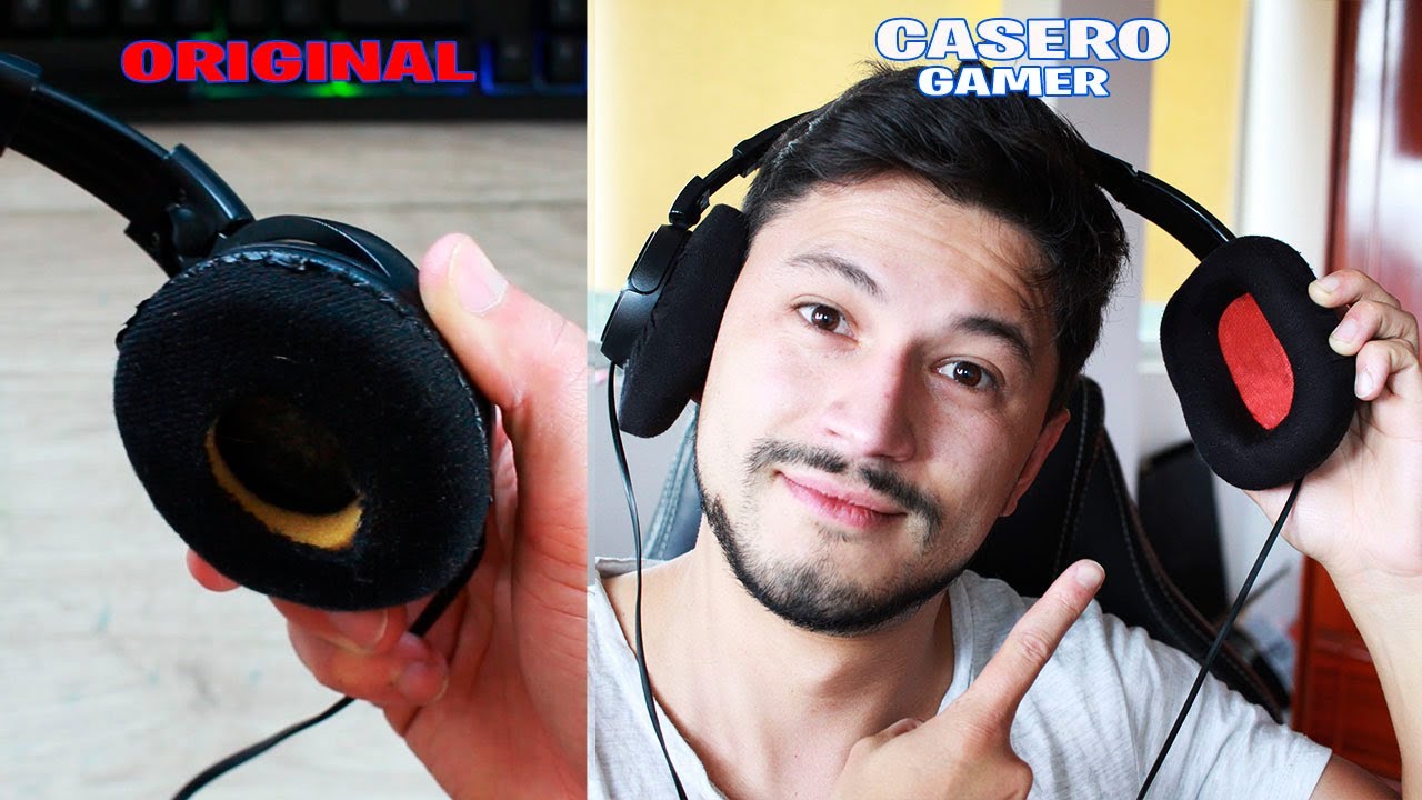 Como CONVERTIR unos AURICULARES NORMALES a CASCOS GAMER (gaming life hacks)