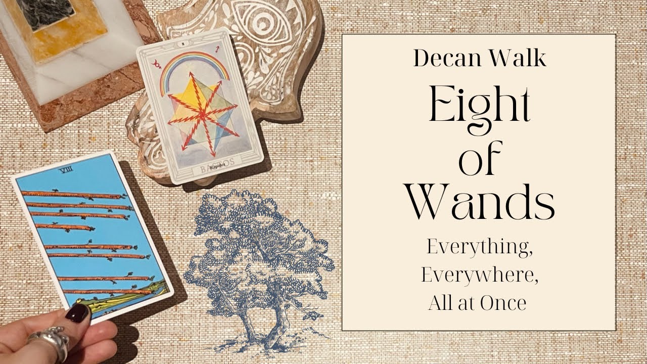 Decan Walk II: Eight of Wands | The Digital Age and the New Internet 🔎📱🏹