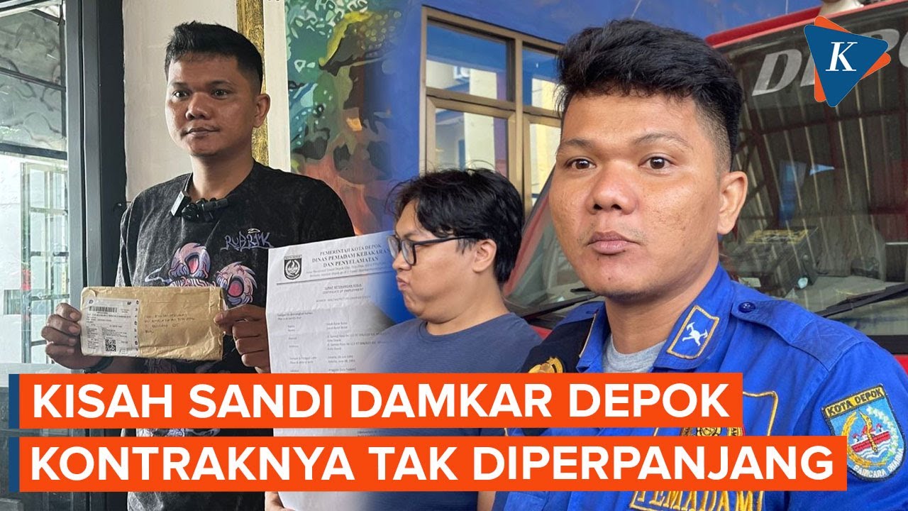 Kisah Sandi Damkar Depok: 10 Tahun Hadapi Api, Kini Kariernya Padam