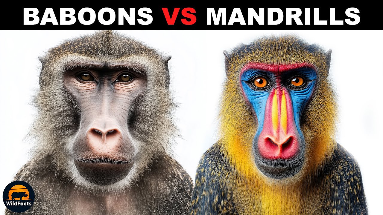What Is The Difference Between Baboons And Mandrills?