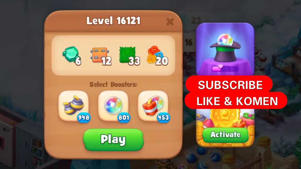 GARDENSCAPES LEVEL 16121 | MARI MAIN BERSAMA