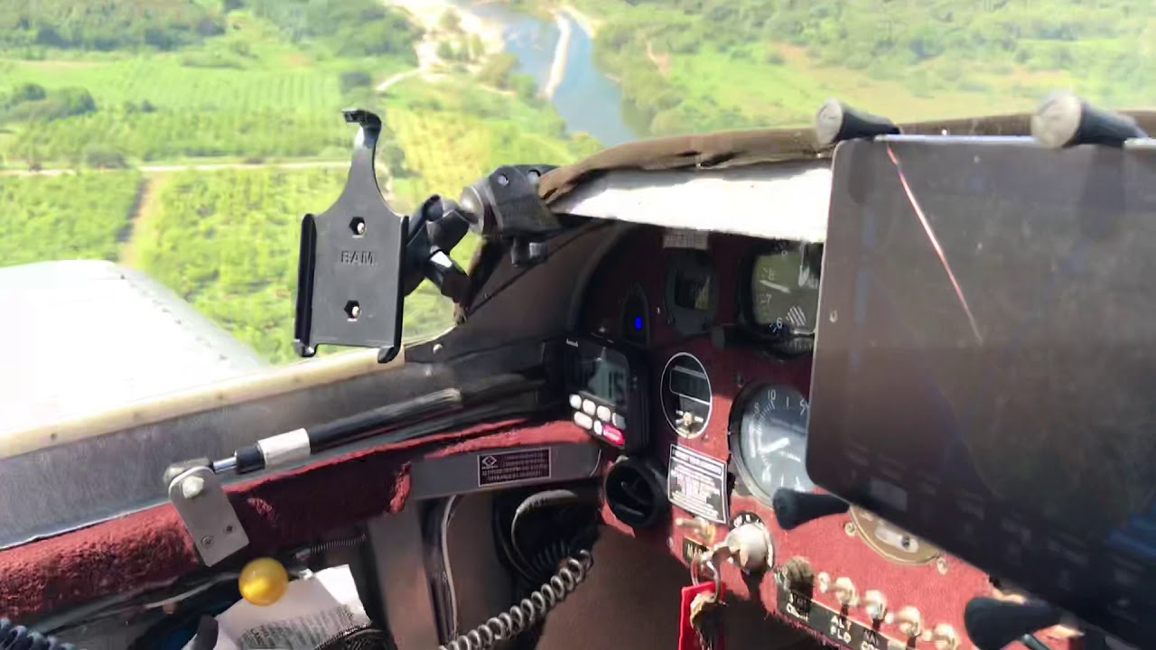 Landing on the Grass Airstrip in Cuixmala Mexico