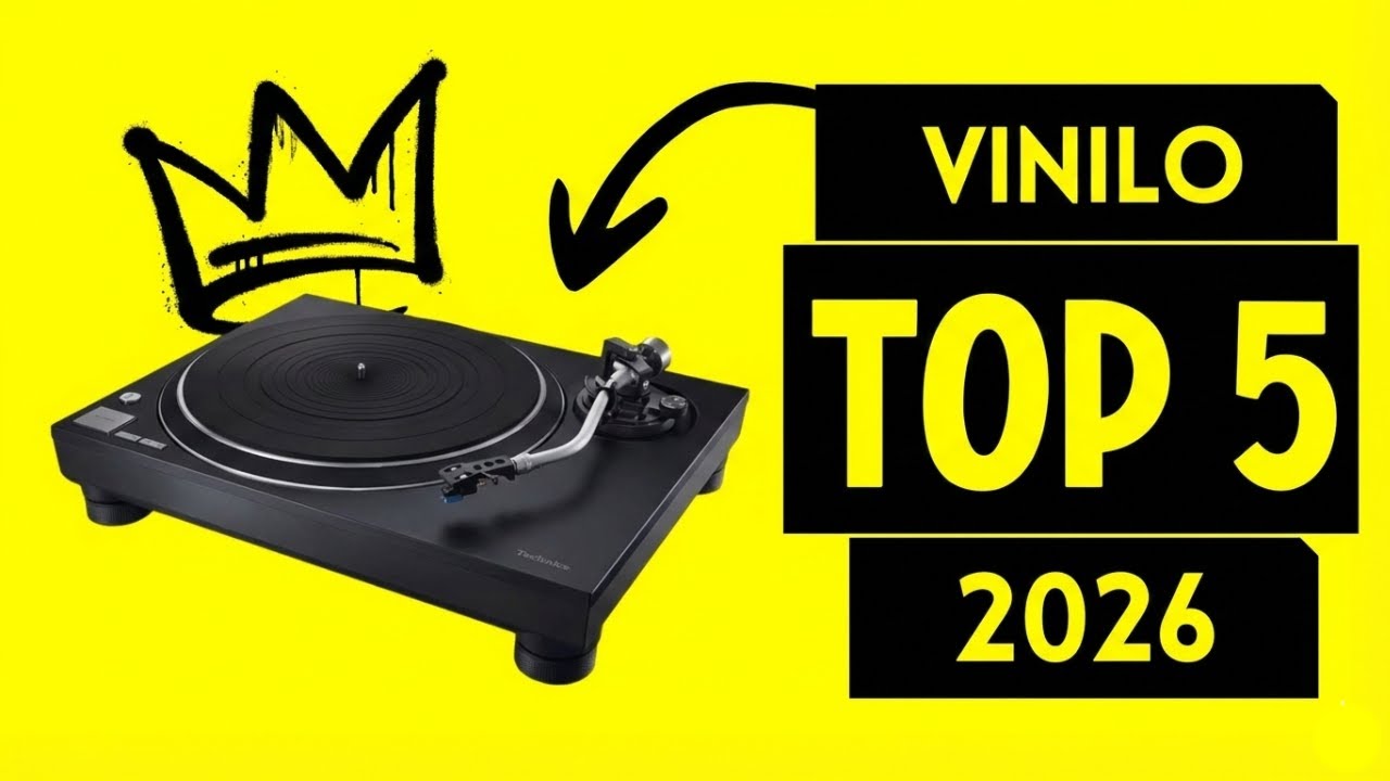 Top 5 Mejores Tocadiscos Vinilo 2026 ✅ NO COMPRES Sin Ver Esto!