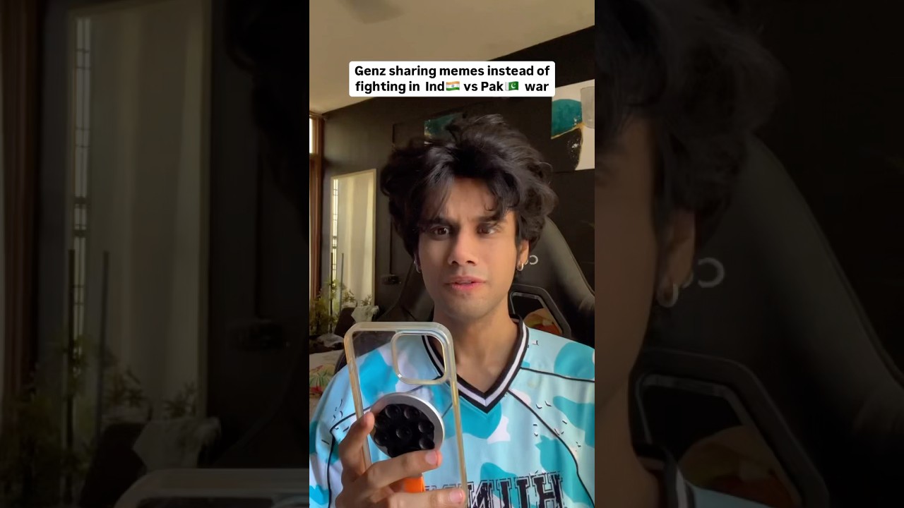 Genz in India vs Pakistan!  #shorts #funny