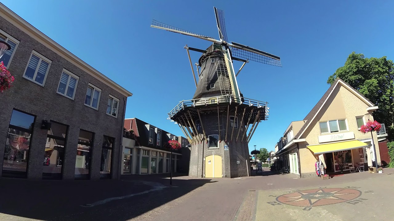 Aalsmeer, Netherlands Walking Tour - 4K