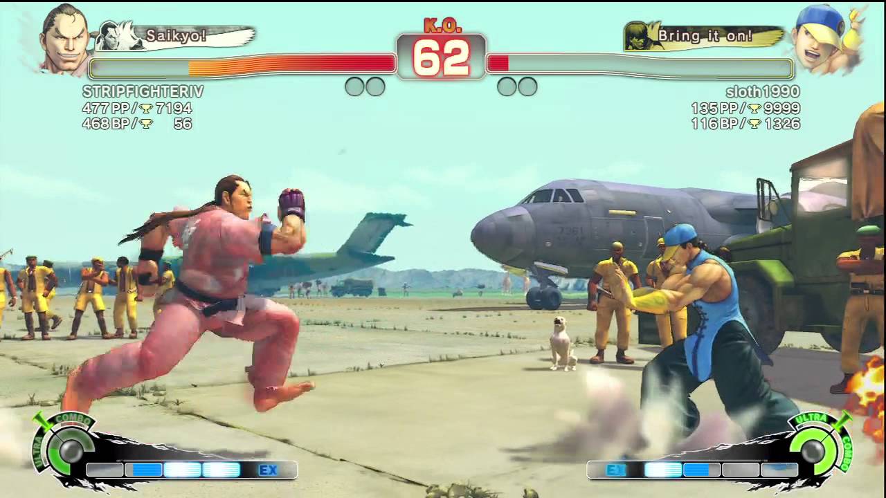 STRIPFIGHTERIV [Dan] VS sloth1990 [Yun] - SSF4AE 720p HD