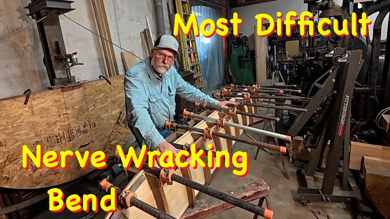 My Most Challenging &  Difficult Wood Bending Project | Engels Coach Shop