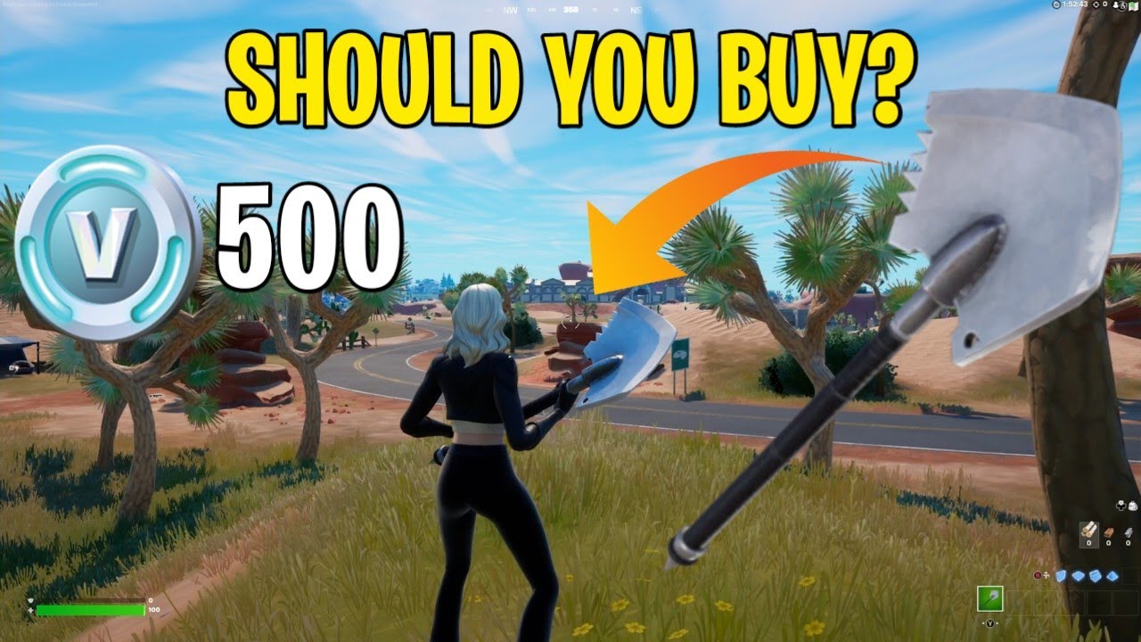 Ice Breaker Pickaxe Gameplay in Fortnite! Sound Test + Review (Should You Buy?)