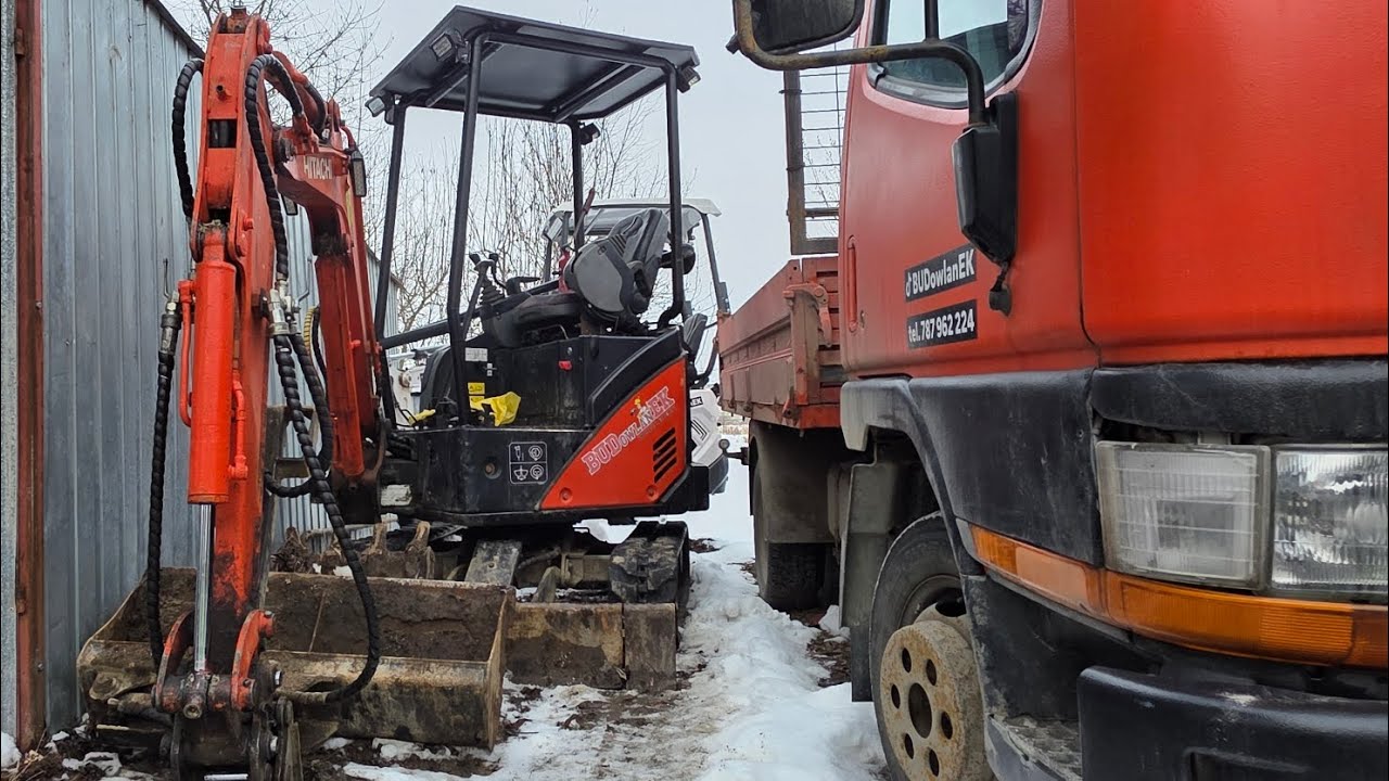 Zmiany to moja pasja😉 Nowa kabina w hitachi zx17u2.