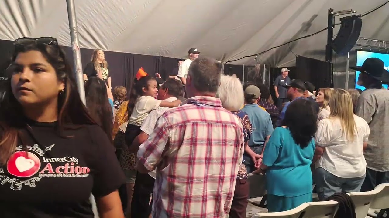Beeville Tx 10/16/2025 Mario Murillo Ministry Tent Crusade.
