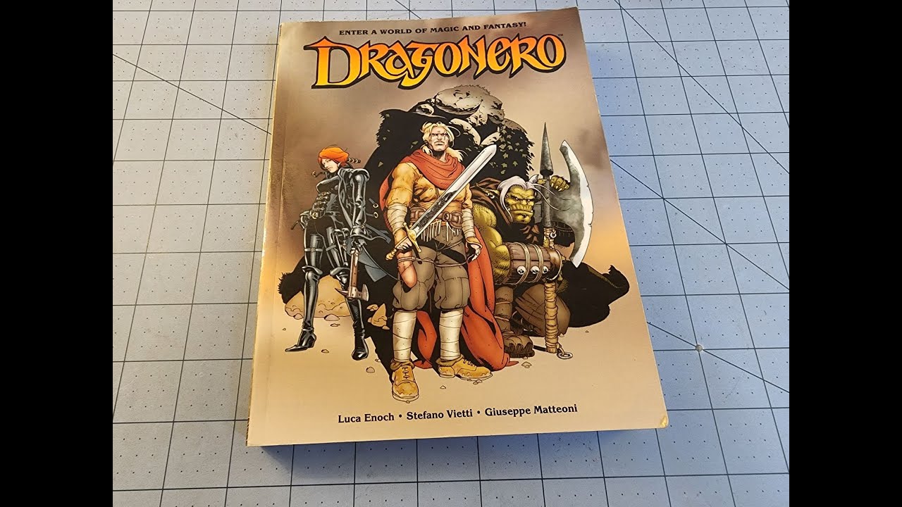 Dragonero, another high fantasy epic graphic novel!