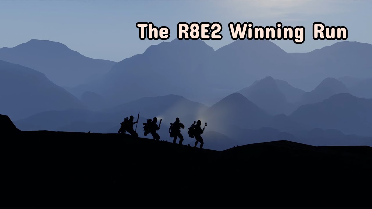 Our full uncut WINNING R8E2 run after 6 months of attempts