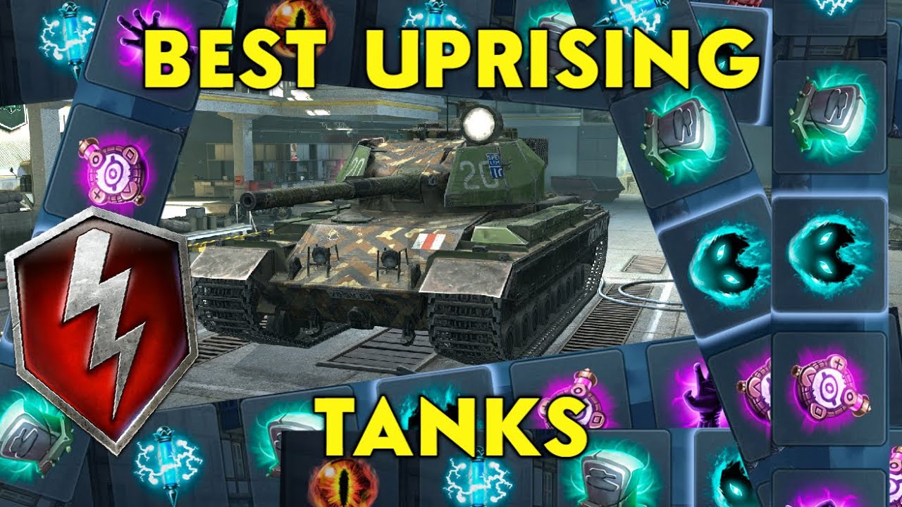 [WOTB] TOP 5 BEST UPRISING TANKS !