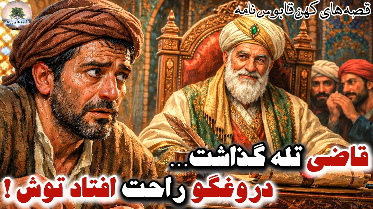 رفاقت قدیمی…که آخرش رسید به زندان!⭐قصه های کهن قابوس نامه⭐داستان فارسی
