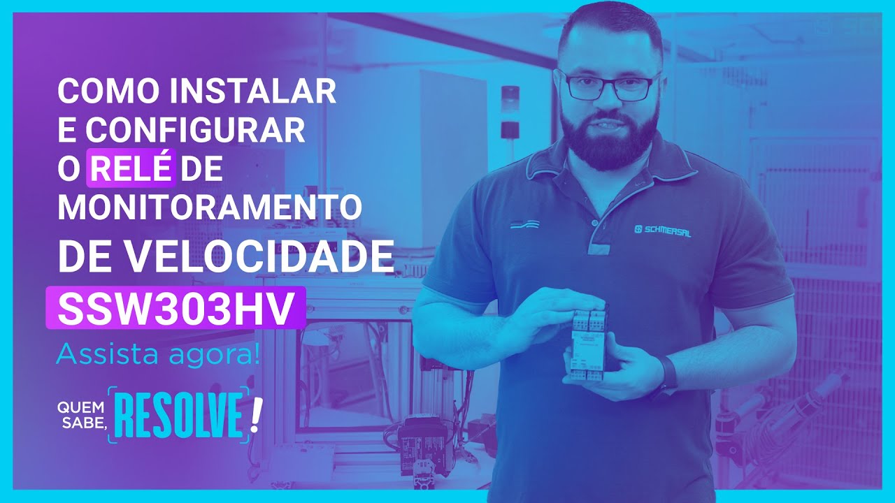 Aprenda como funciona nosso relé de monitoramento de velocidade SSW303HV