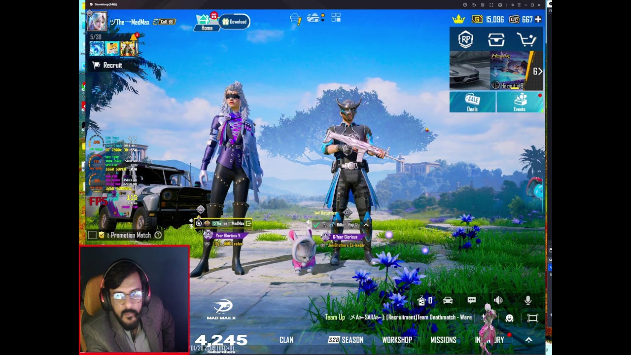 Mad Max X Is Live ➤ || Smooth Ultra HD 120 FPS || PubgMobile 4.2  Primewood Genesis|| MMX333