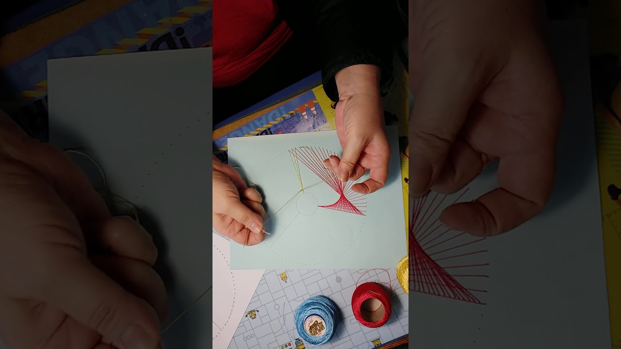 Изонить Абстракция 1. Урок 1
