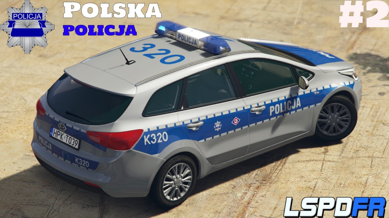 LSPDFR POLSKA POLICJA  #2 - PRACA W DROGÓWCE
