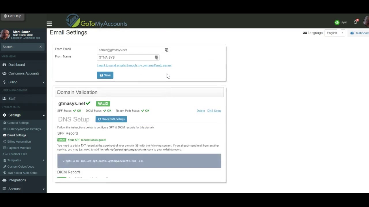 Email Setup Tutorial