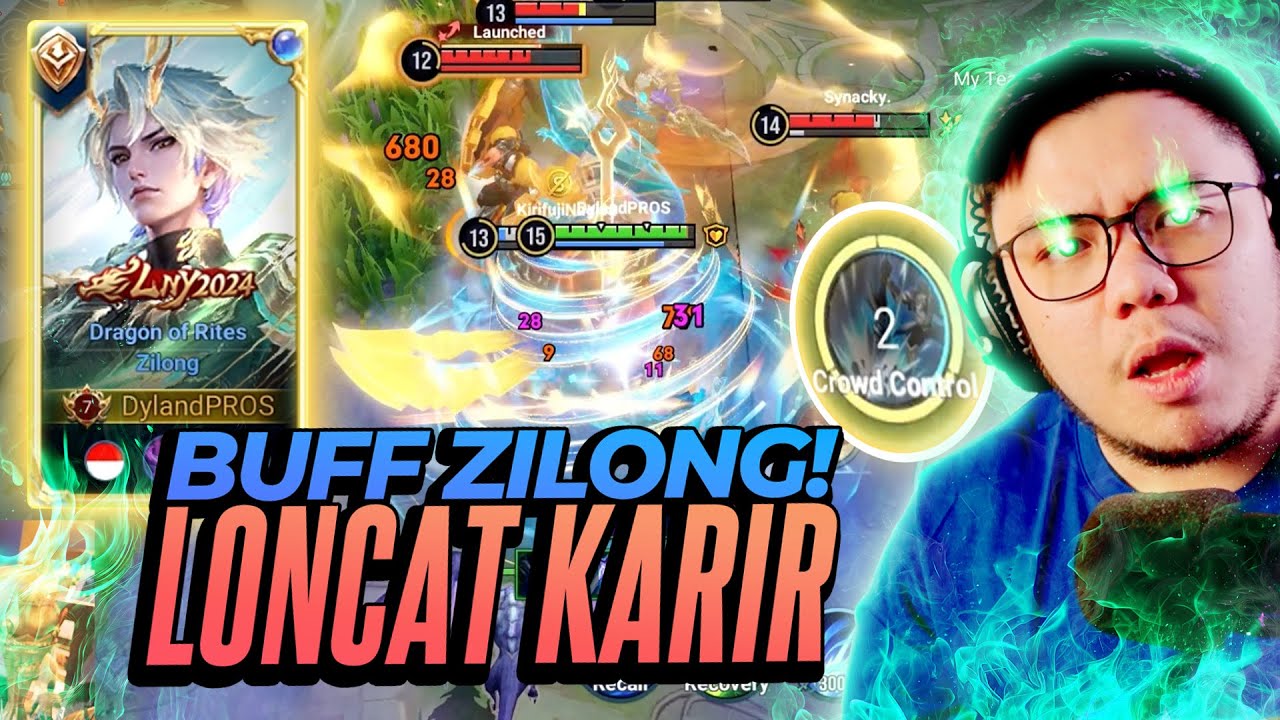 ZILONG DIBUFF! OP PARAH ULTI CD 2 DETIK! - Honor of Kings