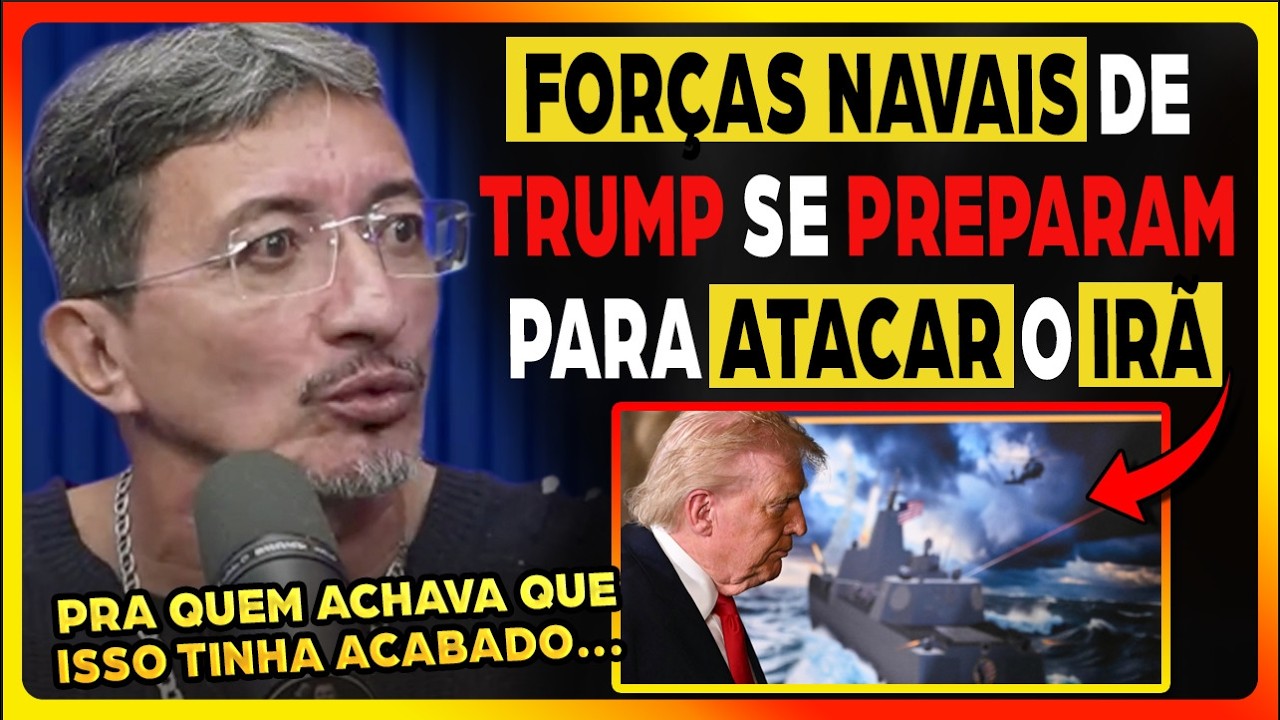 COMANF: NAVIOS de GUERRA de TRUMP estão PRONTOS pra ATACAR | Fala Glauber