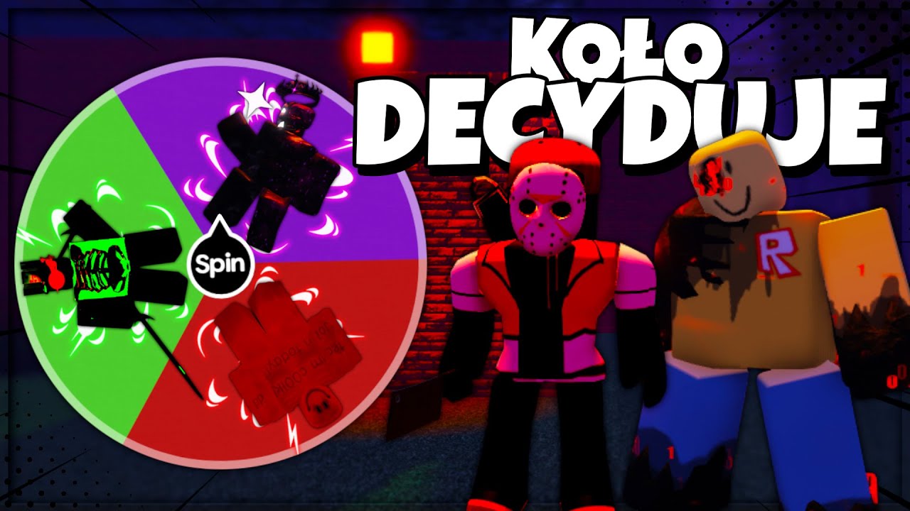 KOŁO DECYDUJE Jakim Będę KILLEREM w Forsaken w Robloxie!