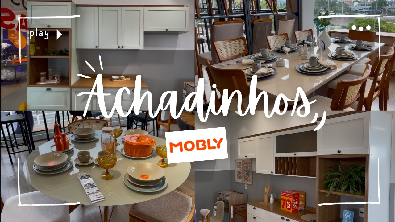 MOBLY, MÓVEIS INCRÍVEIS PARA TRANSFORMAR SUA COZINHA E SALA DE JANTAR