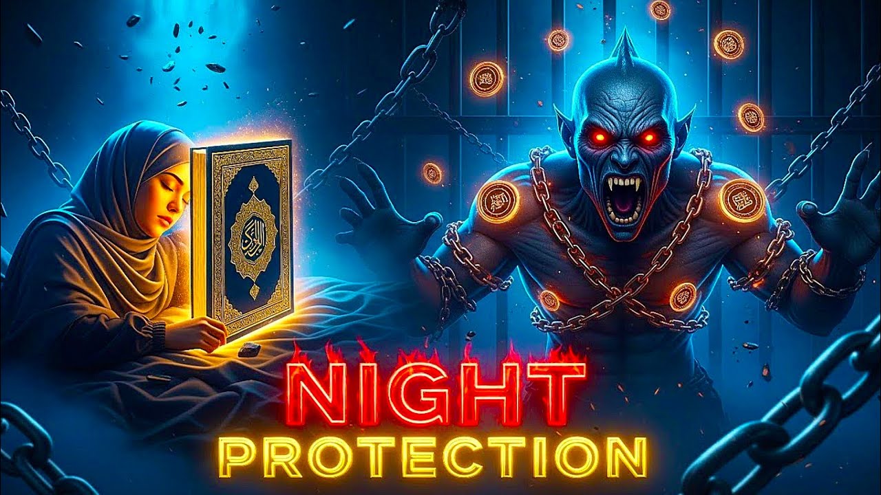 Ruqyah for Safe Sleep 😴Dua Before Sleeping for Protection from Evil & Fear Ruqyah for Insomnia ruqya
