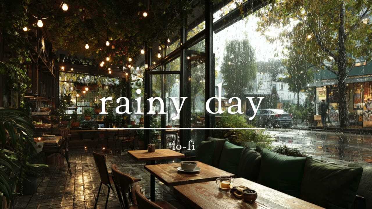 Rainy Day Café ☕ Soft Lo-Fi Beats for Relaxing, Studying & Cozy Moments