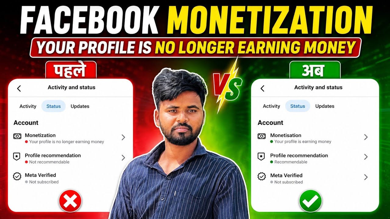 🚨 Your Facebook Profile/Page Lost Access to Monetization? 😱 | Not Recommendable Problem Fix 2026 