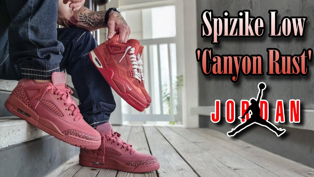 Обзор кроссовок Jordan Spizike Low &laquo;Canyon Rust&raquo; и их характеристики