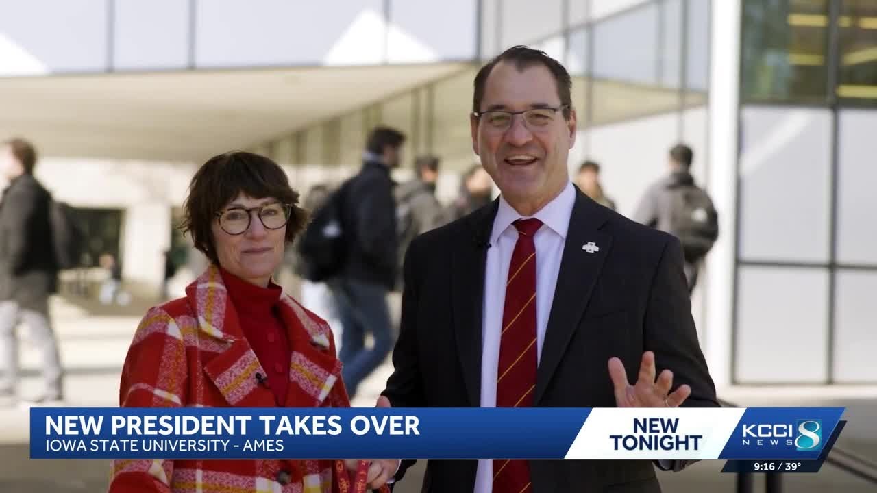 Iowa State University welcomes new president David Cook