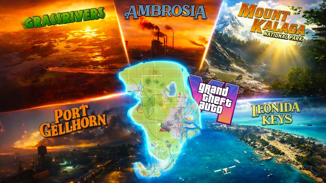 GTA 6 : JE R&Eacute;V&Egrave;LE TOUT sur L&Eacute;ONIDA (MAP) ! D&eacute;tails CACH&Eacute;S RECAP
