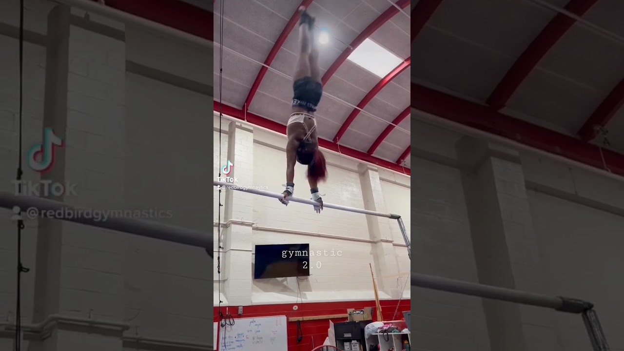 Check out this HUGE stuck dismount from Nirel Bart-Williams🤩🥳 