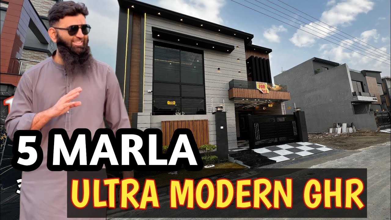 5 marla ultra moderen house for sale in central park lahore | 5 marla ultra moderen house