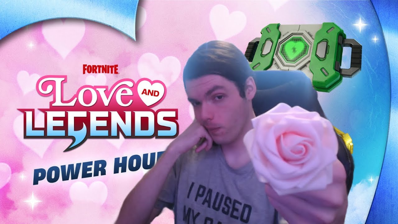 stern obtains the POWER of love (but only for an HOUR) in fortnite