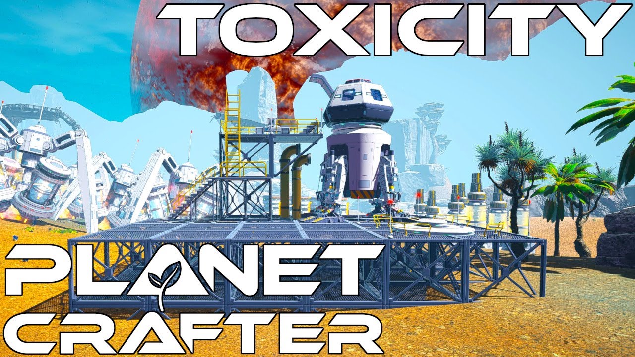 Раскрыты все три концовки! Очистка всех токсичных озер | Planet Crafter Toxicity DLC, часть 21