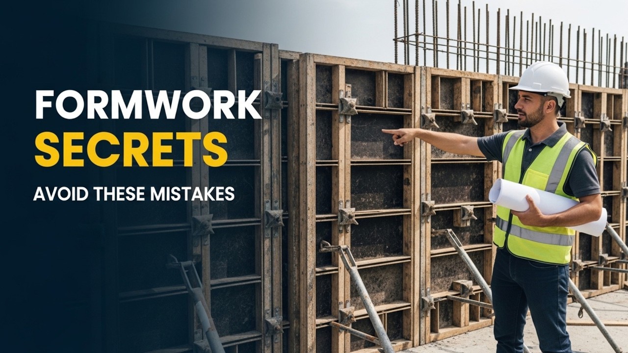 Formwork Secrets | Shuttering Mistakes Every Civil Engineer Must Avoid