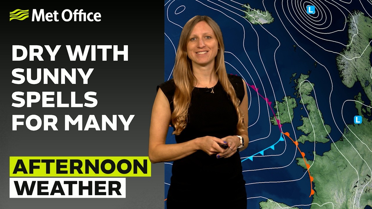 17/02/2026 -  Fine, brisk, and dry - Afternoon Weather Forecast UK – Met Office Weather