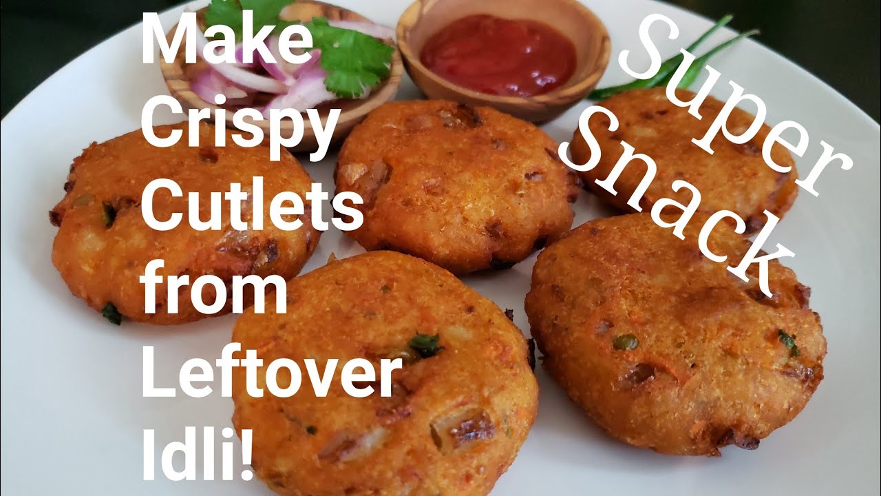 Leftover Idli Cutlet! | Crispy | Quick & Easy Snack Idea | Culinary Aromas