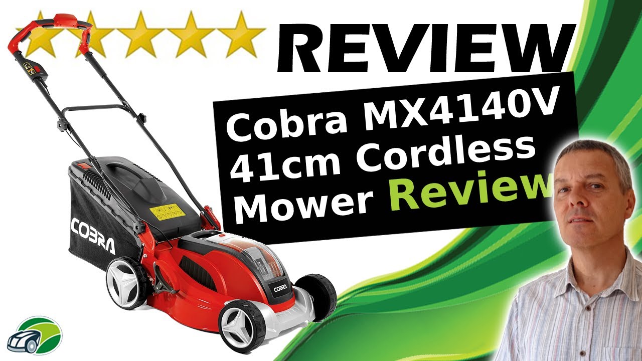 Cobra MX4140V Cordless Lawn Mower Review