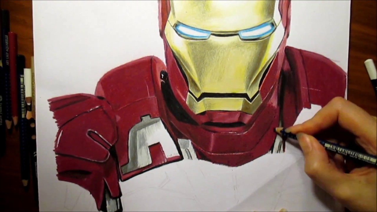 Speed Drawing: Iron Man | Jasmina Susak