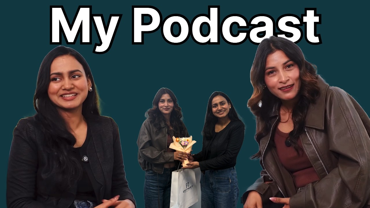 Finally! My First Podcast 🎙️|| First Time On Mic 🎧 || Radhika Dhiman Vlogs #podcast 