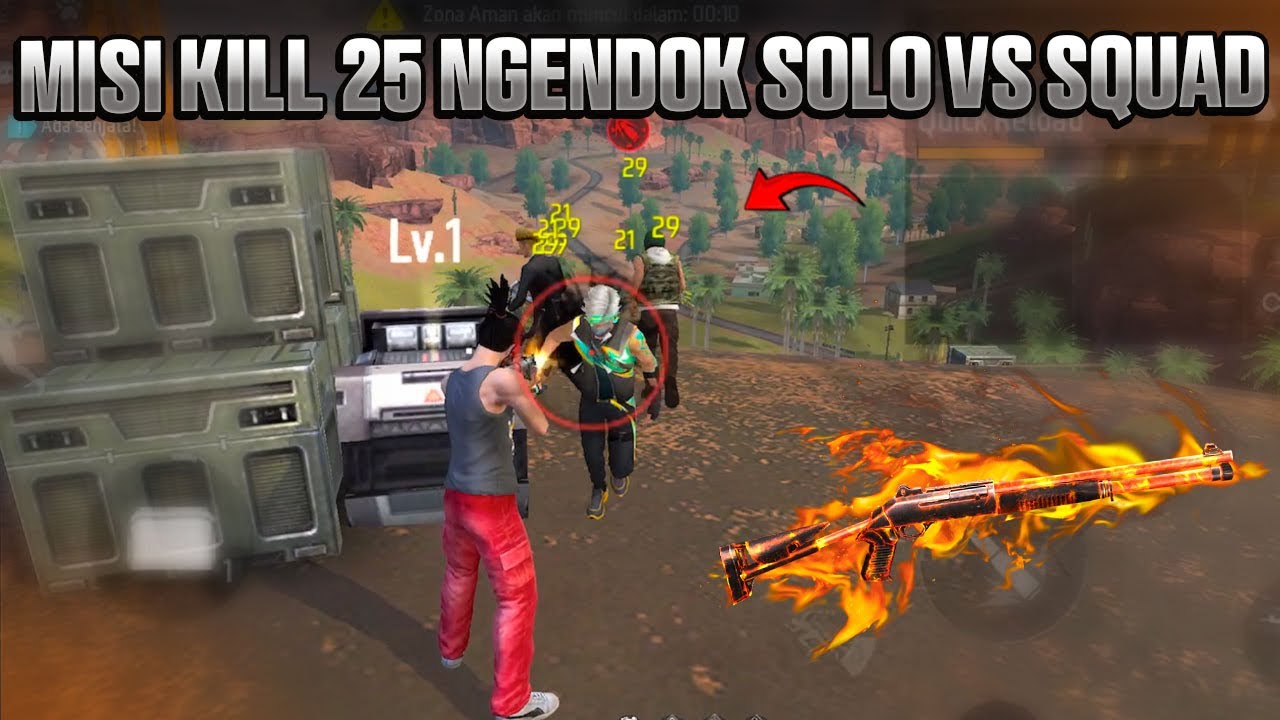 NGENDOK MISI KILL 25 PAKAI SG PANJANG OLD‼️ DI SERBU EMPAT ORANG RATA PAKAI SATU SENJATA