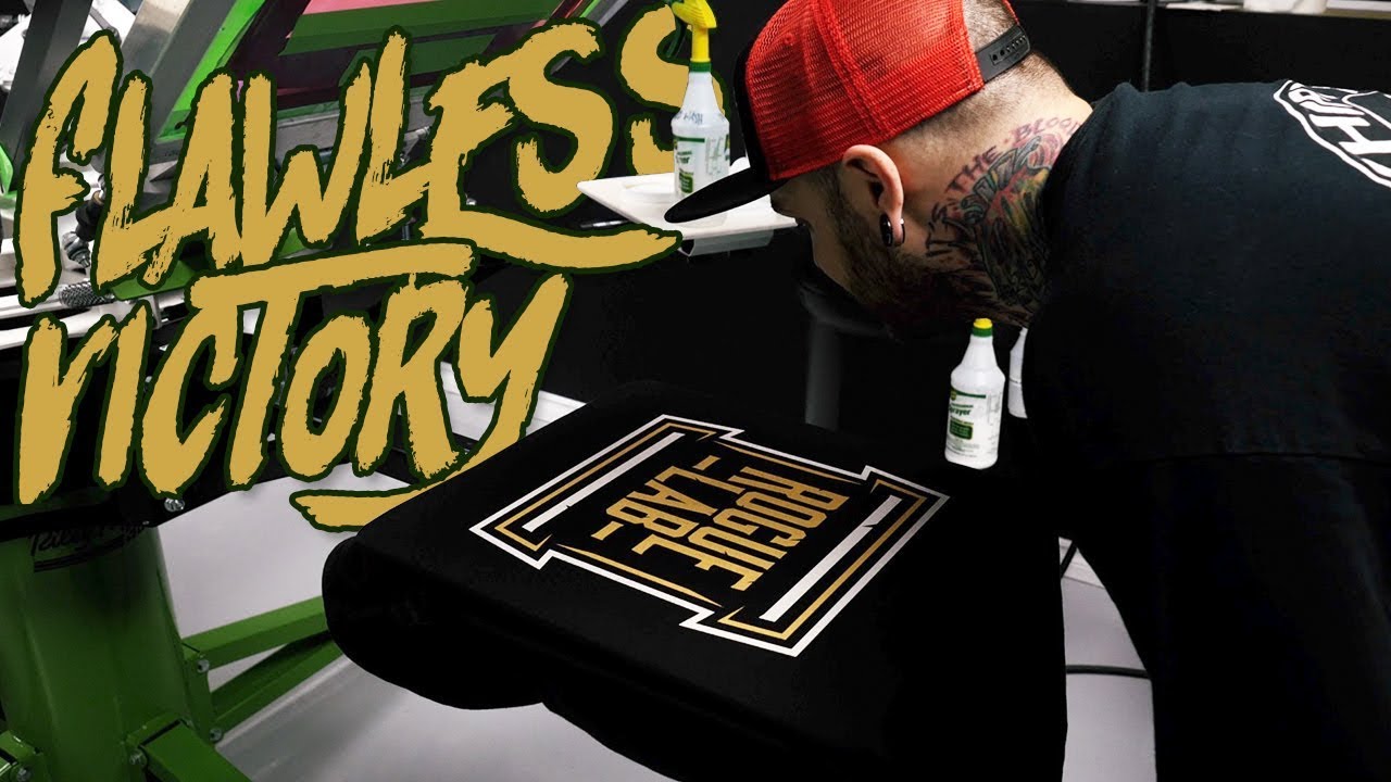 HARD WORK PAYS OFF - Learning To Screen Print Part 3
