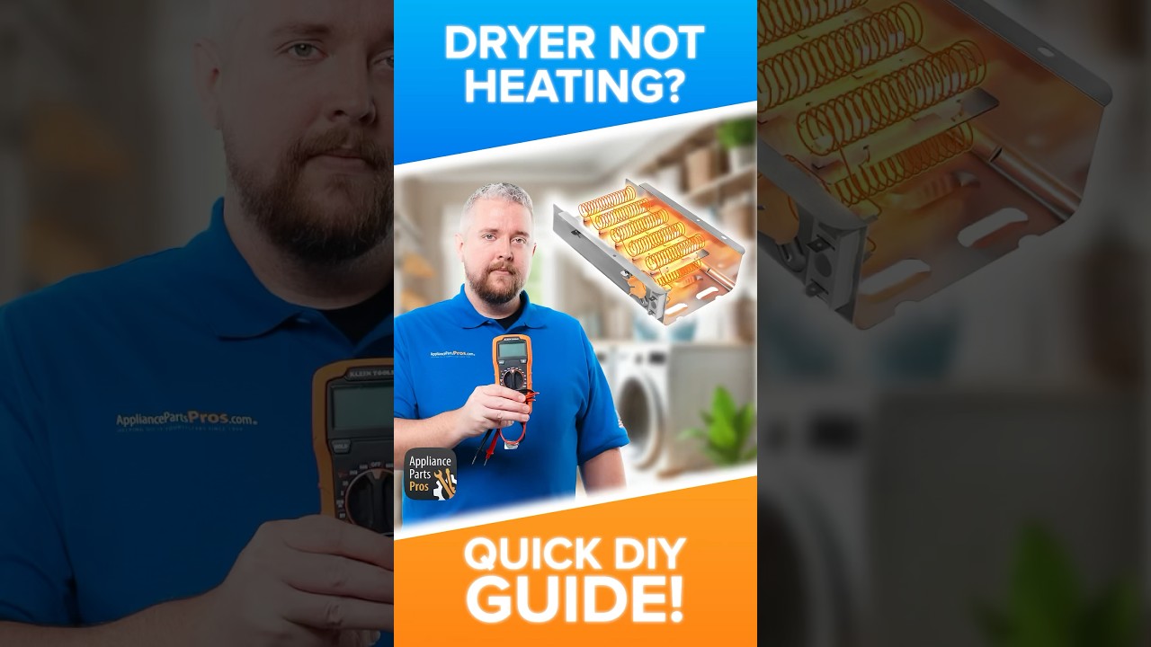 How to Test a Dryer Heating Element with a Multimeter | Quick DIY Guide